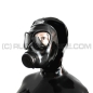 Preview: Deluxe Gasmaskenzipperhaube HR-MF mit Sprechmembran - Modell RANKSING MF11 - sofort lieferbar in Groesse S